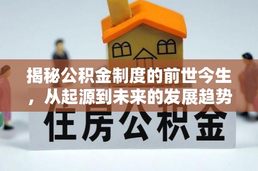 西盟揭秘公积金制度的前世今生，从起源到未来的发展趋势